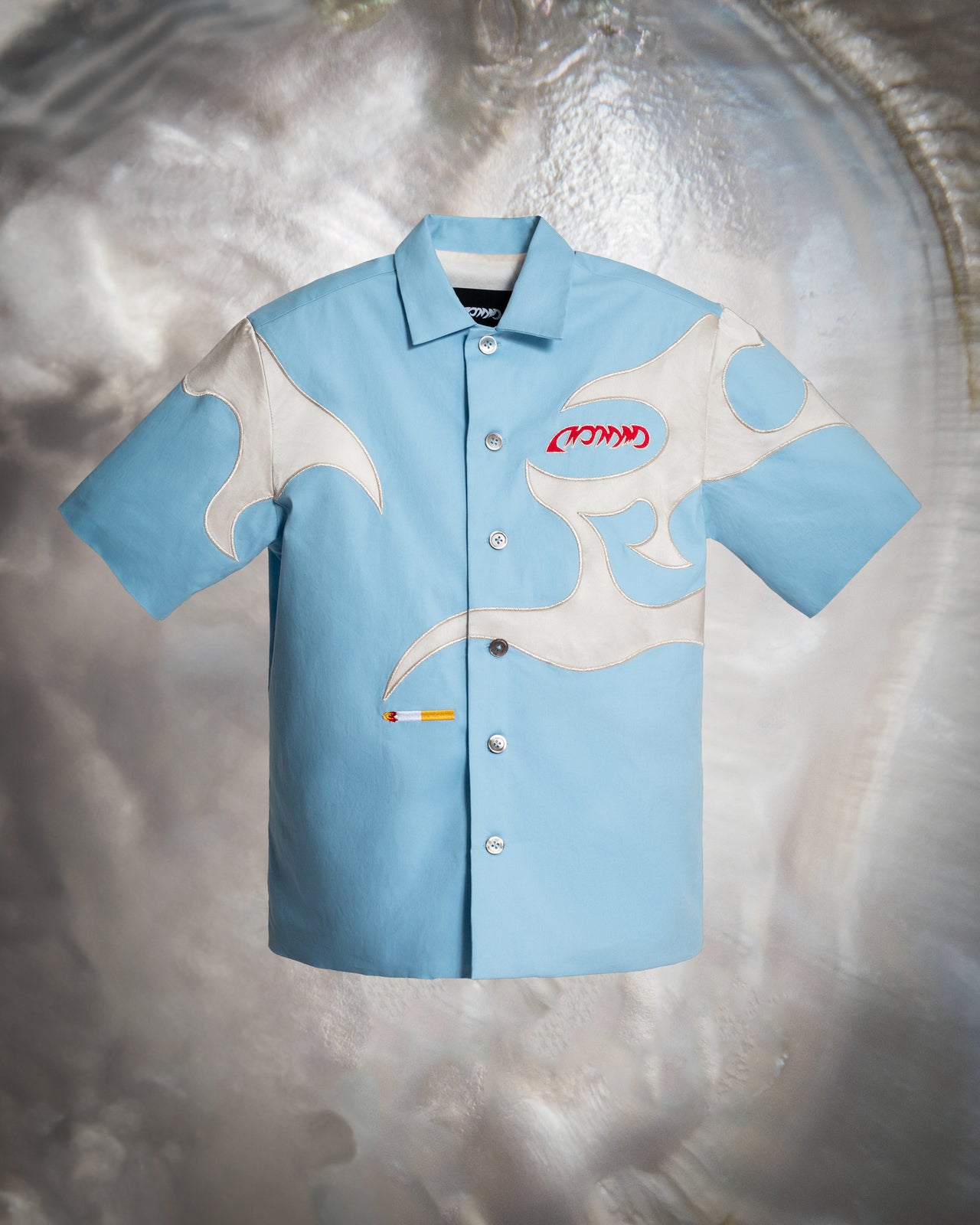 “FUMAR” button up shirt